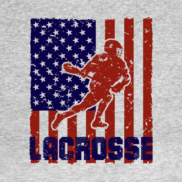 lacrosse,lacrosse usa flag,lacrosse t-shirt,lacrosse gifts by teenices